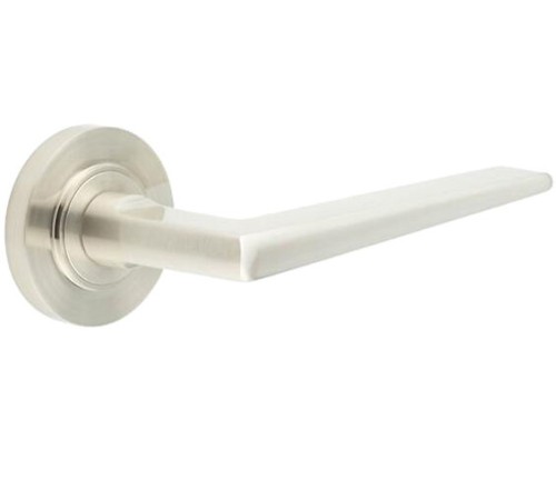 MAYFAIR LEVER HANDLE ON ROSE - (7 ROSE OPTIONS)